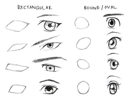 Resultado de imagen para how to draw anime eyes for beginners How To Draw Anime Eyes, Manga Eyes ...