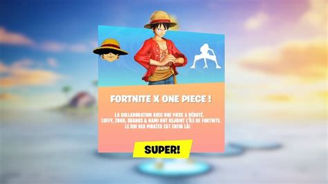 epic games l'a confirmé.. les skins one piece arrivent !! - YouTube