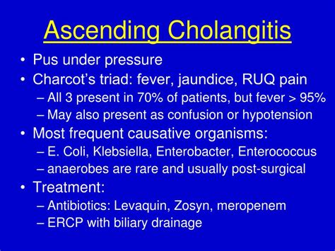 Cholangitis Triad