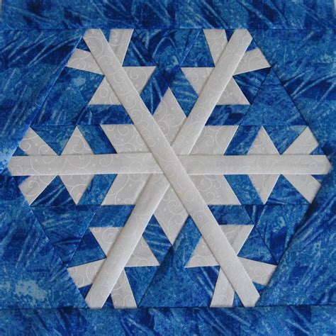 Free Quilt Pattern: Snowflake 7 | I Sew Free