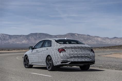 2021 Hyundai Elantra N Line Previewed With Turbo Engine And Sporty Looks | Carscoops