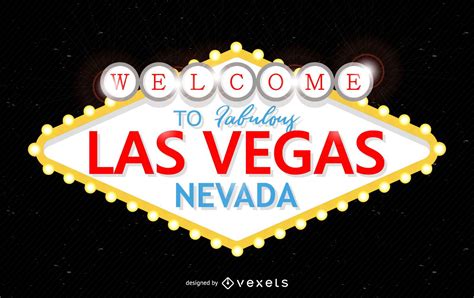 Fabulous Las Vegas Sign Vector Download