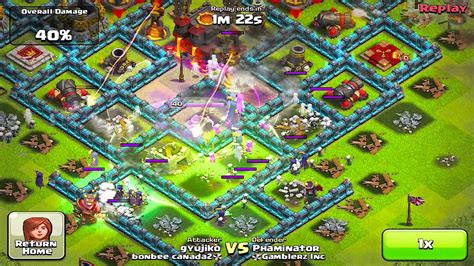 COC - Championship league gameplay - Clash of clans - YouTube