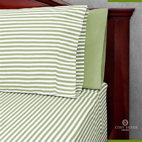 Cosy House Collection Offers Cosy House Bamboo Bed Sheets With Stripes on Amazon | Newswire