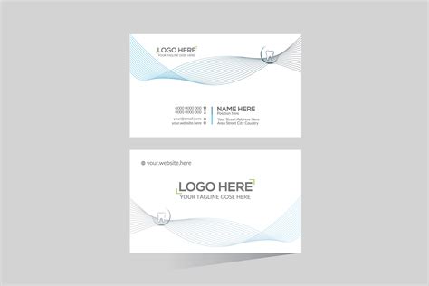 Dental Company Business Card Design Graphic by CMYK MAKER · Creative ...