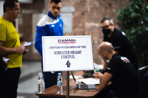 GAMMA becomes first International Federation to conduct hydrated weight testing