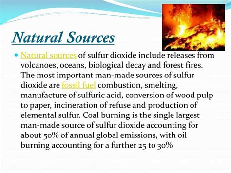 PPT - Sulfur Dioxide PowerPoint Presentation - ID:6885076