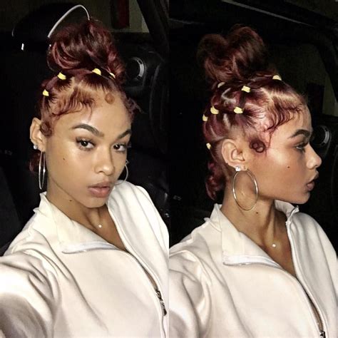 Urban Hair : India Love Wine coloured hair be leading, perfect box detailing and patches on a ...
