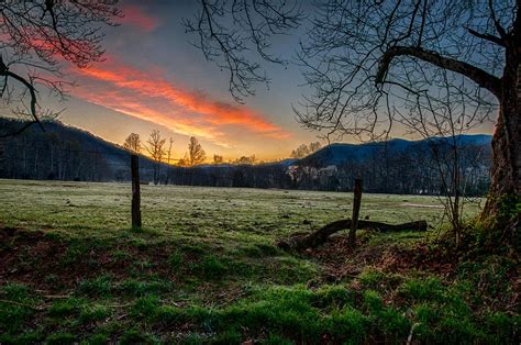 Cades Cove Sunrise Photograph by Gene Sherrill