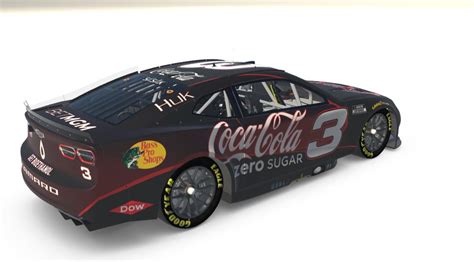 Austin Dillon Coke Zero Sugar Concept by Eli Sasak - Trading Paints