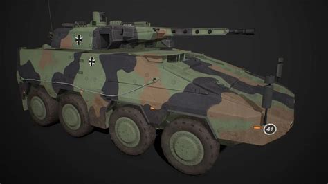 3D model GTK Boxer APC IFV All Pack VR / AR / low-poly | CGTrader