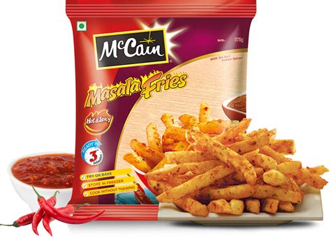 McCain Masala Fries, Packaging Type: Packet, McCain Foods India Pvt Ltd | ID: 22170872112