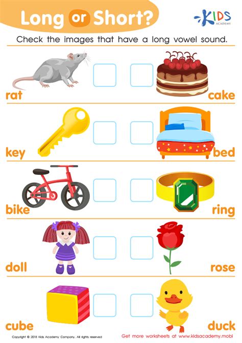 Short Vowel Worksheets: Free Short Vowel Sounds & Words Practice Printables