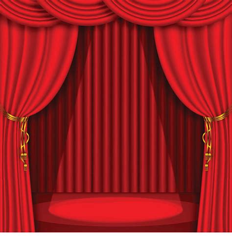 Royalty Free Stage Curtain Clip Art, Vector Images & Illustrations - iStock