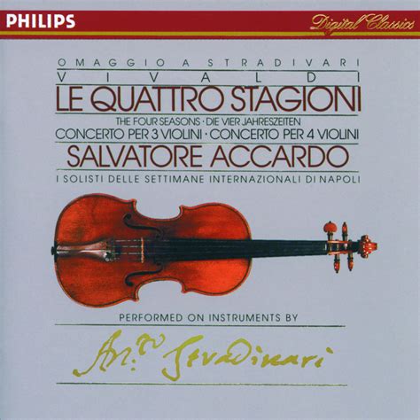 Antonio Vivaldi | Musik | Vivaldi: The Four Seasons, Concertos for 3 & 4 violins