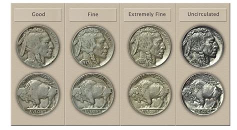 Grading Condition Of Buffalo Nickels - Buffalo Nickel Club