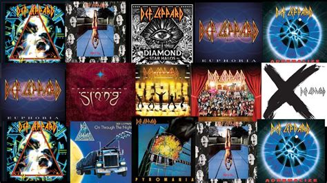 The List of Def Leppard Albums in Order of Release Date - Albums in Order