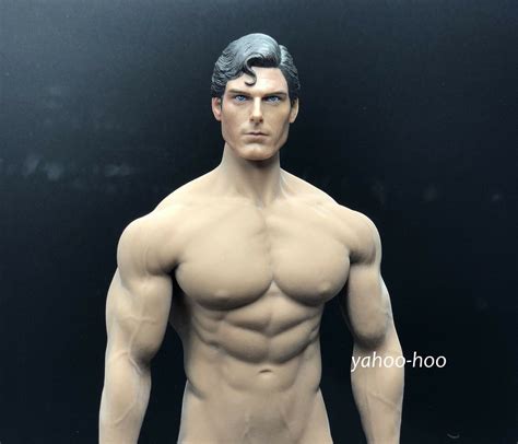 TBLEAGUE PHICEN Male Muscle Body M34 + Superman Christopher Reeve head ...