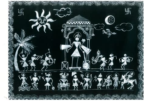 Warli Painting - Dashavtar - Art and Stories - ArinGram