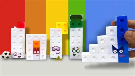 DIY Numberblocks 11 to 15 Using SnapCubes || Keith's Toy Box - YouTube