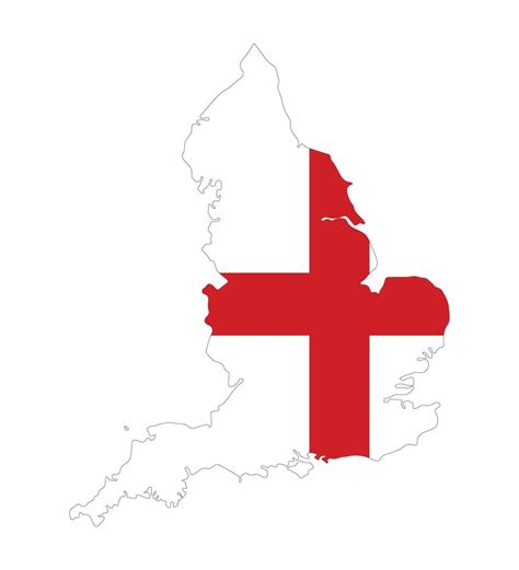 England map flag inside, England flag 22922819 Vector Art at Vecteezy