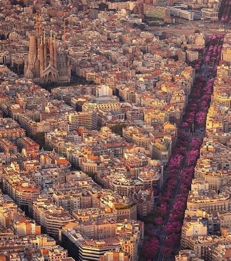 Barcelona | Barcelona city, Spain, Aerial view