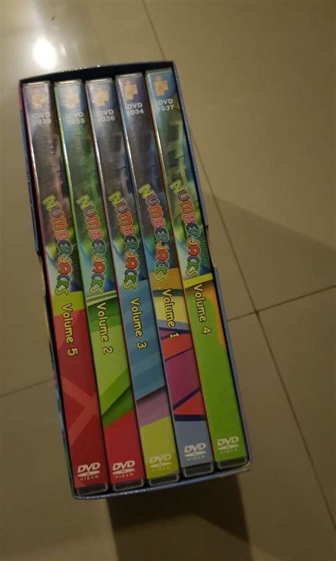 Number Jack 5 Dvd box set, TV & Home Appliances, TV & Entertainment, TV ...