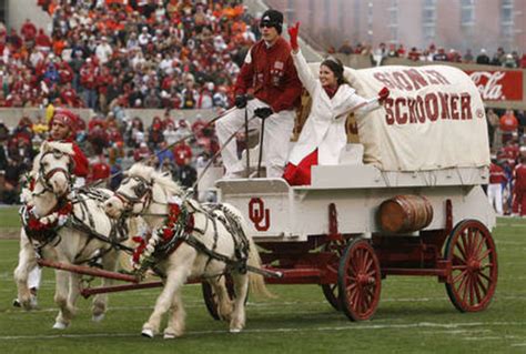 Mascot Monday: Sooner Schooner (with Boomer and Sooner) | KC College Gameday