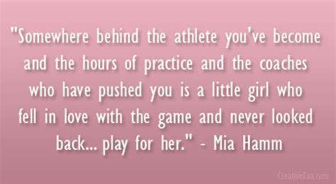 Mia Hamm Quotes Play For Her. QuotesGram