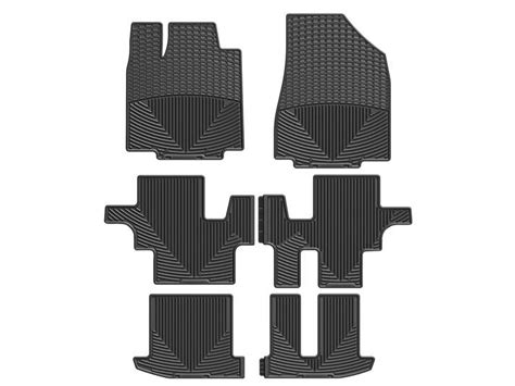 2015 Nissan Pathfinder All-Weather Car Mats - Flexible Rubber Floor ...