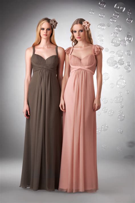 Blog of Wedding and Occasion Wear: Long Chiffon Bridesmaid Dresses 2013