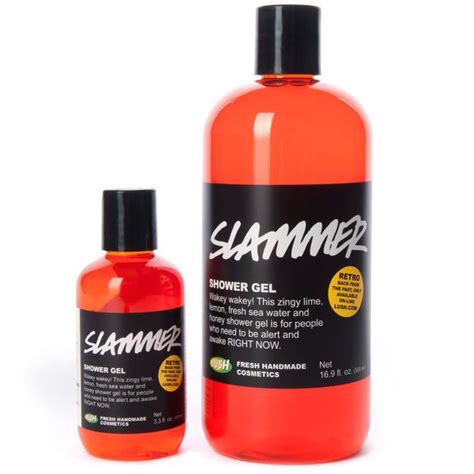 Slammer Shower Gel | Lush shower gel, Shower gel, Lush soap