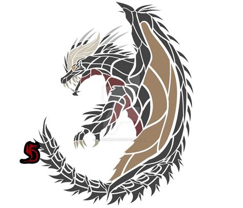 Nergigante Circular Emblem by https://www.deviantart.com/zanshinretsu ...