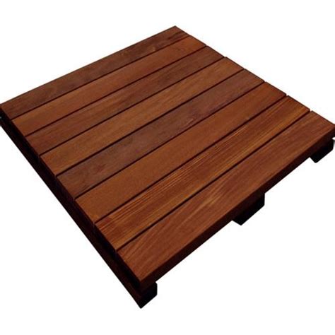 Ipe Deck Tiles 24 x 24 - Smooth | Advantage Lumber