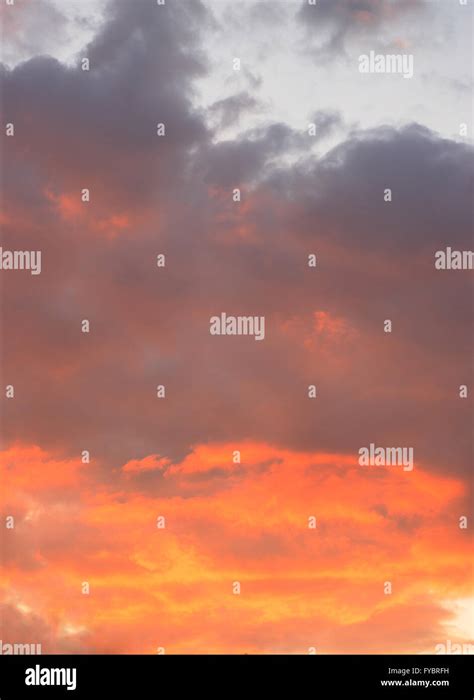 sunset sky at summer Stock Photo - Alamy