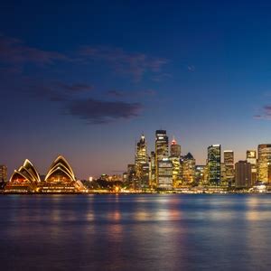 Creative Wallpaper-Sydney Australia Skyline Wallpaper - Custom Wallpaper