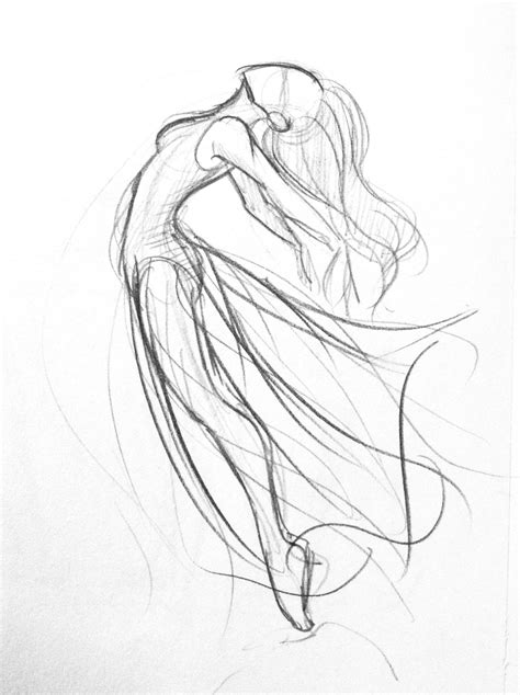 Some dancer sketches. For some I used some photo’s from pinterest to ...