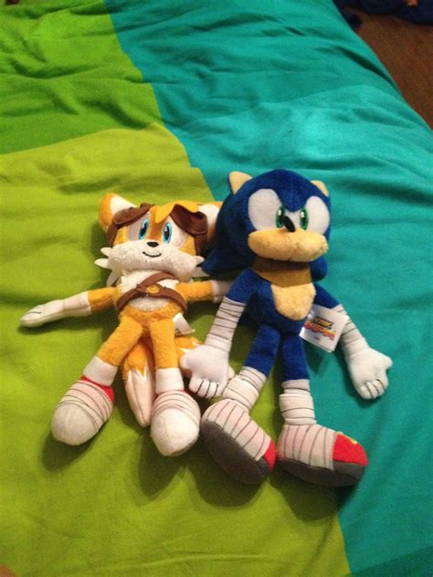 I just got the new plush toys from Sonic Boom! I love them!!! It took me forever to ...