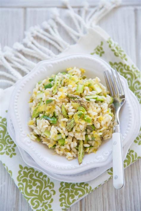 ASPARAGUS LEMON RISOTTO | GARLIC MATTERS