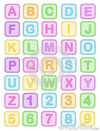 Baby Blocks Alphabet Royalty Free Stock Photo - Image: 19229405