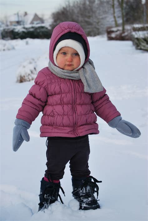 Free Images : snow, cold, winter, people, cute, weather, child, hat, season, scarf, footwear ...