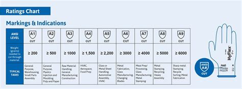 Cut Resistant Glove Levels: Comparing ANSI and EN 388 Ratings - Blue ...