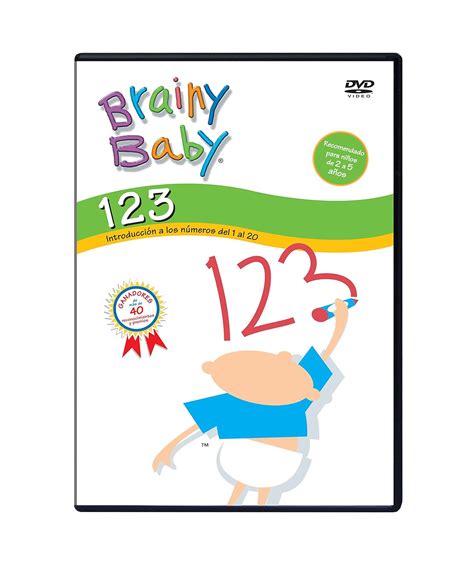 Amazon.com: Brainy Baby 123s Spanish Edition DVD: IntroduccioÌn a los nuÌmeros del 1 al 20 ...