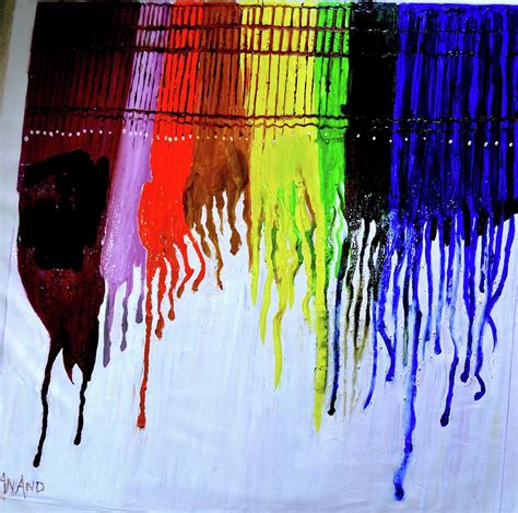 Abstract Drip Painting Painting by Anand Swaroop Manchiraju - Fine Art America