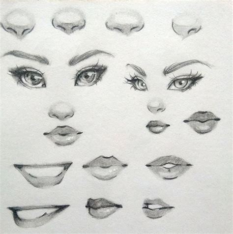 Hi everyone :) I continues with my practice of drawing the facial features and this is what I ...