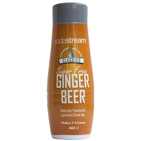 SodaStream Classics Sugar Free Ginger Beer 440mL | BIG W