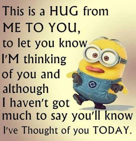 Minion hug | Funny minion quotes, Funny minion memes, Funny quotes