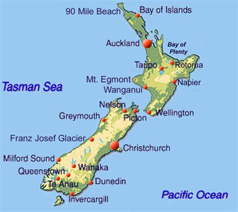 physical map - Andrew-new zealand