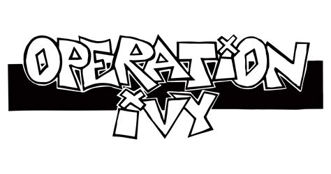 Operation Ivy Logo by Dr. Katelyn Kunze