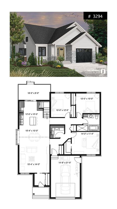 Open Concept Floor Plans For One Story Homes : 2021's leading website for 1 story & single level ...